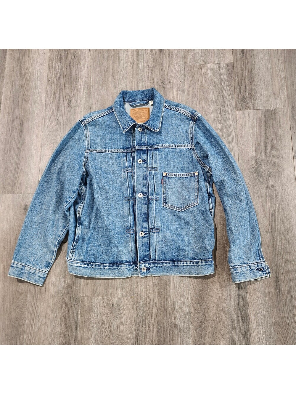 Levi's Type I Classic Denim Trucker Jacket Blue Size Large